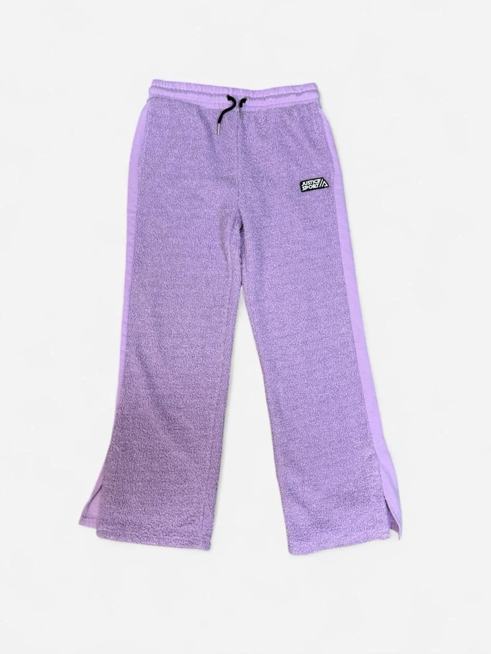 Justice Lavender Plush Kids Pajama Pants